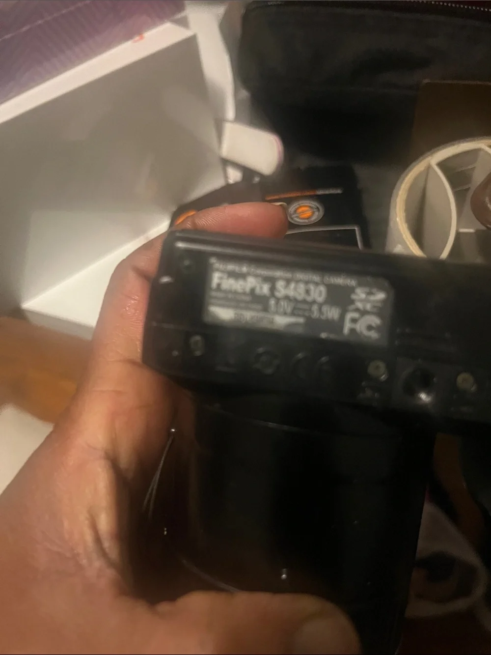 Fujifilm Black Digital Camera with Fujinon Lens